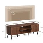 ChooChoo Mid Century Modern TV Stand for 55/60 Inch