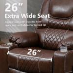 Oversized Power Lift Recliner Chair with Massage