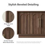 FORTUNETEC 75 Inch Mid Century Modern TV Stand