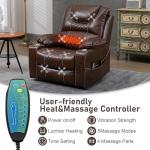 Oversized Power Lift Recliner Chair with Massage