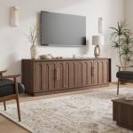 FORTUNETEC 75 Inch Mid Century Modern TV Stand