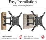 Suptek Full Motion TV Wall Mount for 23-55