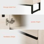 WAMPAT 3-in-1 Modern TV Stand for 110 Inch TVs