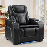 ANJ Electric Recliner Chair with LED Lights