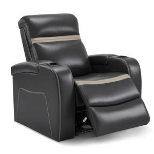 MCombo Leather Power Recliner with USB Ports