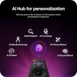 LG 65-Inch 4K OLED Smart TV with Dolby Atmos