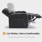MCombo Leather Power Recliner with USB Ports