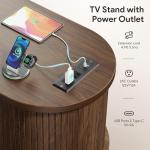 Decofy Mid Century TV Stand for 65-Inch TVs