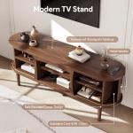 Decofy Mid Century TV Stand for 65-Inch TVs