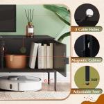 Mid Century Modern TV Stand for 65" TVs