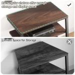 Armocity 5-Tier AV Media Stand with LED Lights