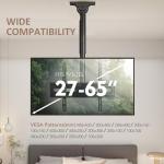 Adjustable Ceiling TV Mount for 26-65 Inch TVs