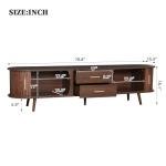 Merax 70" Mid Century TV Stand with Storage