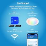 Wi-Fi Smart LED Recessed Downlight, Dimmable Color