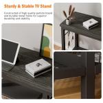 Furologee 55 Inch TV Stand with Open Shelves