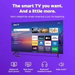 65-Inch Roku Smart 4K QLED TV with Voice Remote