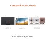 Full Motion TV Wall Mount for 12" to 40" TVs