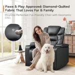 ANJ Electric Recliner Chair Set for Home Theater