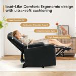 ANJ Electric Recliner Chair Set for Home Theater