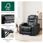 ANJ Electric Recliner Chair Set for Home Theater