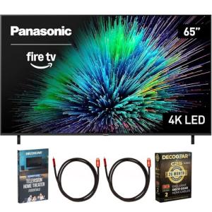 Panasonic 65" 4K Ultra HD Smart Fire TV Bundle