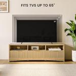 Amada 59" Mid-Century TV Stand with Storage