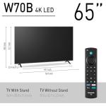 Panasonic 65" 4K Ultra HD Smart Fire TV Bundle
