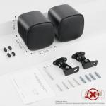 Saiyin Passive Bookshelf Speakers for Home Theater