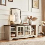 LINSY HOME Farmhouse TV Stand for 65 Inch TVs