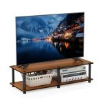 Furinno 2-Tier TV Stand for 46-Inch TVs