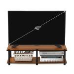 Furinno 2-Tier TV Stand for 46-Inch TVs