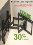 Full Motion TV Wall Mount for 42-86 Inch TVs