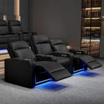 Valencia Piacenza Power Recliner with LED Lights