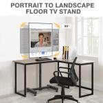 Adjustable TV Floor Stand for 13-50 Inch TVs