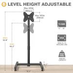 Adjustable TV Floor Stand for 13-50 Inch TVs