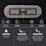 Valencia Piacenza Power Recliner with LED Lights