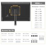 Adjustable TV Floor Stand for 13-50 Inch TVs