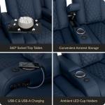 Seatcraft Virtuoso 365 Zero-Gravity Leather Recliner