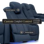 Seatcraft Virtuoso 365 Zero-Gravity Leather Recliner