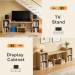 ACOHOOK 65-Inch Mid-Century Modern TV Stand