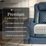 Seatcraft Virtuoso 365 Zero-Gravity Leather Recliner