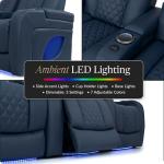 Seatcraft Virtuoso 365 Zero-Gravity Leather Recliner