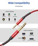 JSAUX 10FT Stereo Audio Cable for Home Theater
