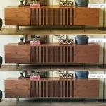 Mid Century Modern 94.48" TV Stand with Storage