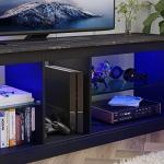 Bestier LED Gaming TV Stand for 55 Inch TV