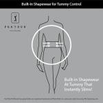 PGA TOUR Women's Tummy Control Golf Pants, Caviar