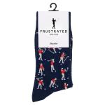 Funny Angry Golfer Socks – Great Gift for Men