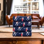 Funny Angry Golfer Socks – Great Gift for Men