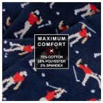 Funny Angry Golfer Socks – Great Gift for Men