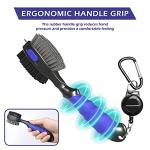 THIODOON Golf Club Brushes with Retractable Carabiner